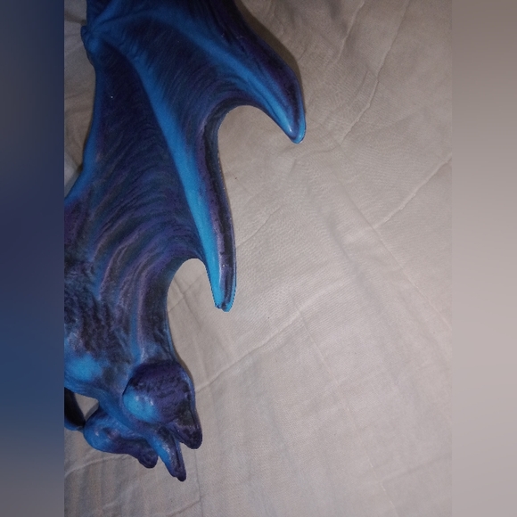 Vintage Y2K Halloween Ruby's Vampire Bat Glow In Dark Teeth Wall Decor Blow Form - Picture 11 of 12